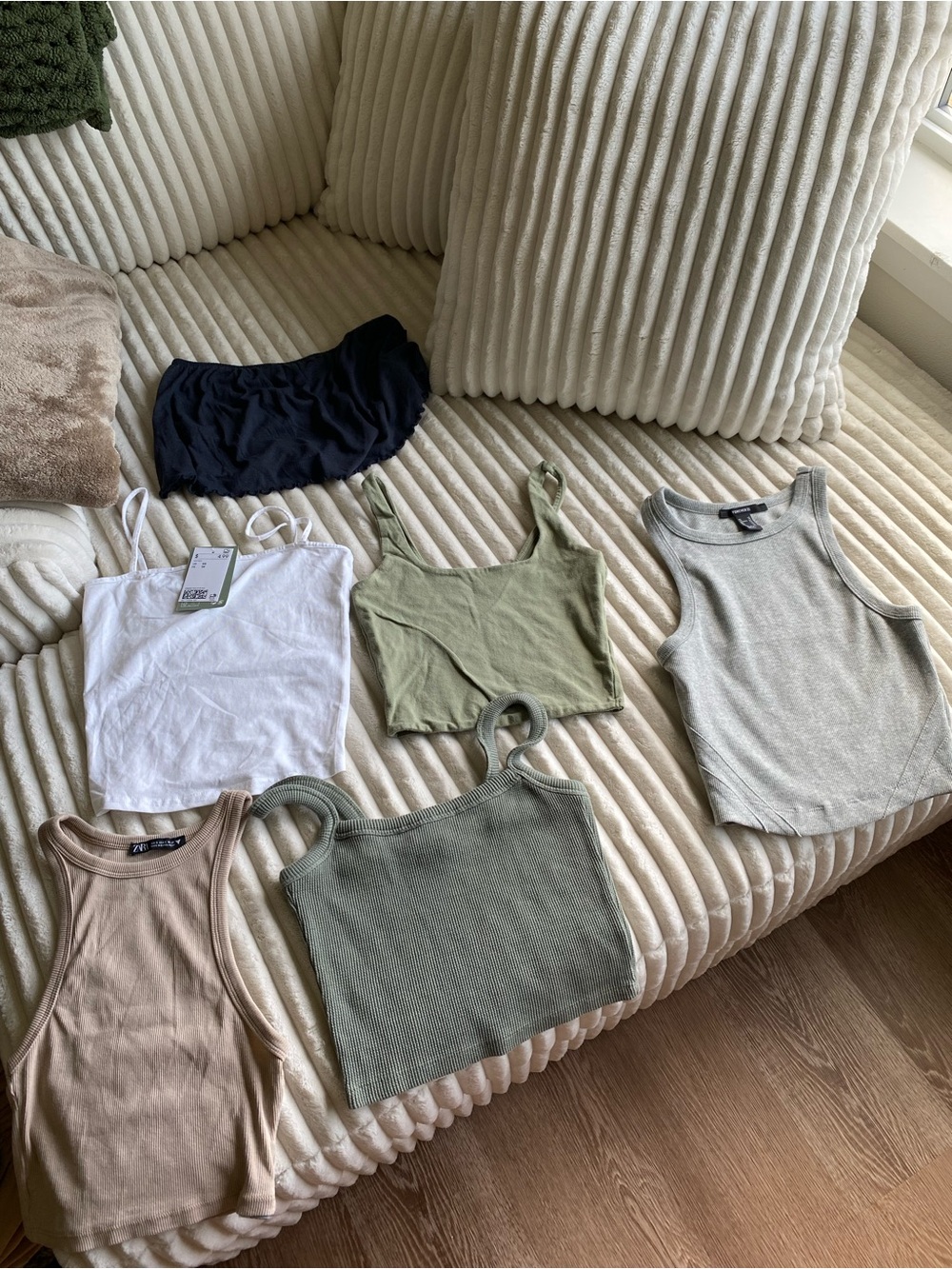 Six Tops from Forever 21, H&M, American Eagle, Aeropostale